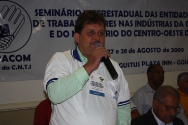 Ronei de Lima  presidente da Federao dos Trabalhadores na Indstria de Mato Grosso (FETIEMT) 