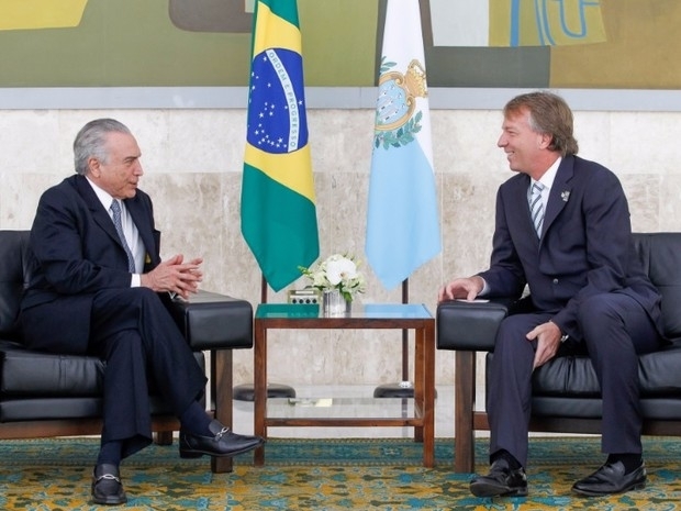 Temer recebe credenciais de embaixadores no Planalto