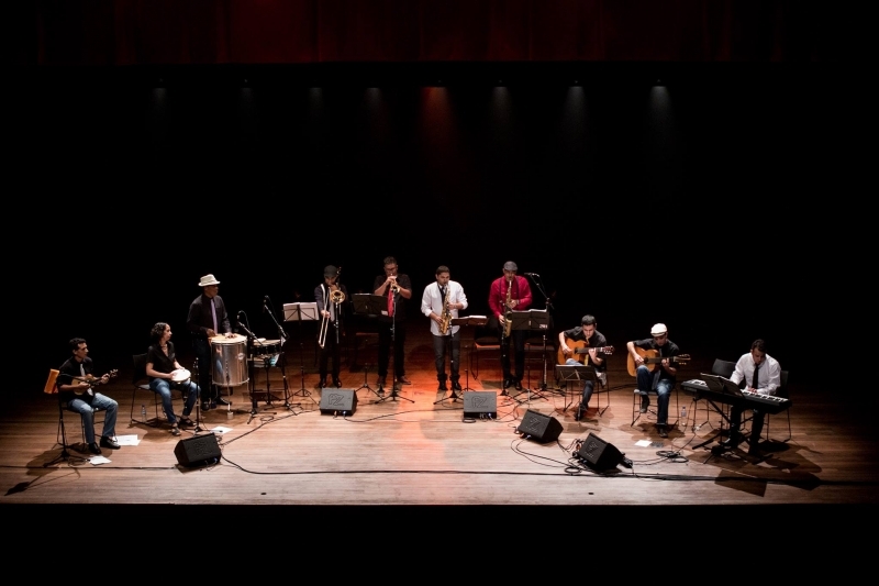 A Orquestra Cuiabana de Choro tem se apresentado em vrios palcos dentro do projeto Circula MT
