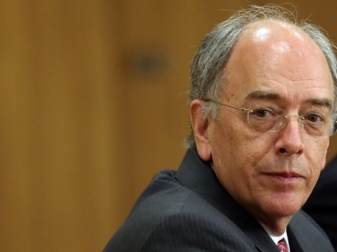 Pedro Parente, indicado pelo presidente Michel Temer para presidir a Petrobras, durante reunio no Palcio do Planalto
