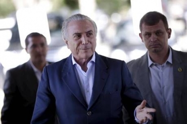Michel Temer  oficialmente o presidente em exerccio do Brasil - REUTERS/Ueslei Marcelino