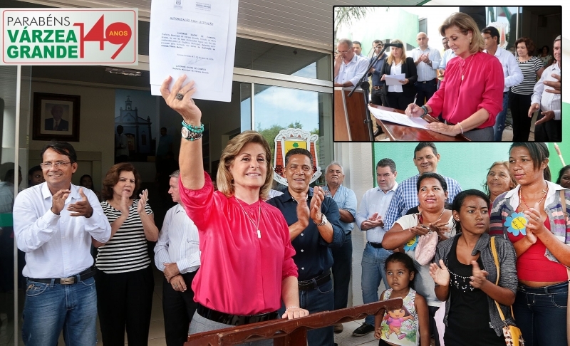 A assinatura ocorreu no Pao Couto Magalhes, na manh desta tera-feira (10) e contou com a presena de vereadores