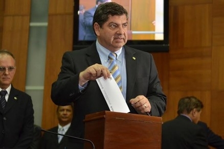 O deputado estadual Guilherme Maluf, eleito presidente da Mesa Diretora da AL