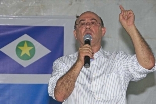 Candidato ao governo do Estado, Jos Riva (PSD)