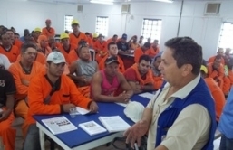 Joaquim Santana, presidente do Sindicato dos Trabalhadores na Industria da Construo Civil de Cuiab e Regio