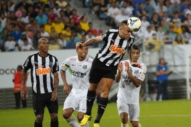Jogo Santos x Atltico Mineiro, pela quinta rodada do Brasileiro
