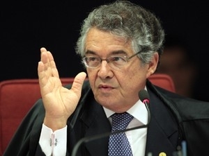 O ministro Marco Aurlio Mello no STF