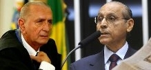 Ary Leite de Campos, ex-conselheiro do Tribunal de Contas do Estado (MT), e o deputado federal, Jlio Campos