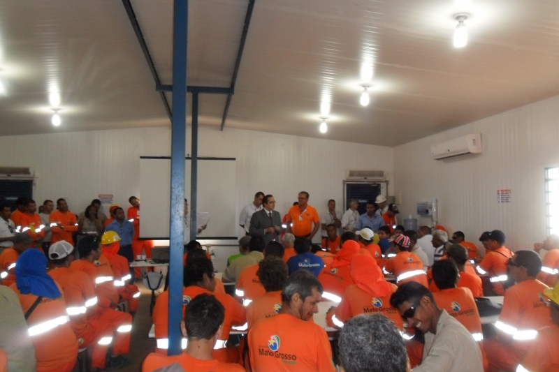 O evento foi organizado pelo Tribunal Regional do Trabalho de Mato Grosso