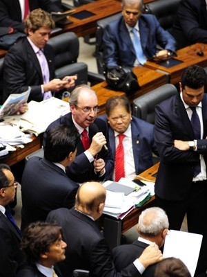 O lder do PMDB, Eduardo Cunha (RJ), disse que 