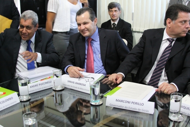 Governador Silval Barbosa participa da reunio de governadores em Braslia