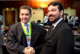 Vice-governador Chico Daltro prestigia posse de Srgio Ricardo no TCE/MT