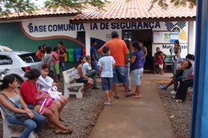 Base Comunitria de Segurana Pblica do So Mateus, em Vrzea Grande.