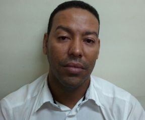 Damio Francisco Rezende  acusado de mandar matar a esposa, a empresria Angela Cristina Peixoto  facadas. 