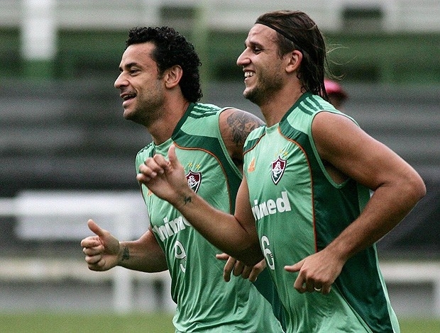 Junta, a dupla Fred e Rafael Moura j marcou 44 gols na temporada 2011: ou 47,8% dos gols tricolor no ano
