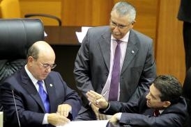 Secretrio-chefe da Casa Civil, Jos Lacerda, na Assembleia Legislativa de Mato Grosso