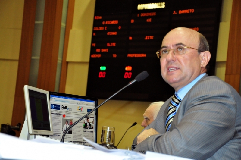 Presidente da Assemblia Legislativa de MT, Jos Geraldo Riva, PSD