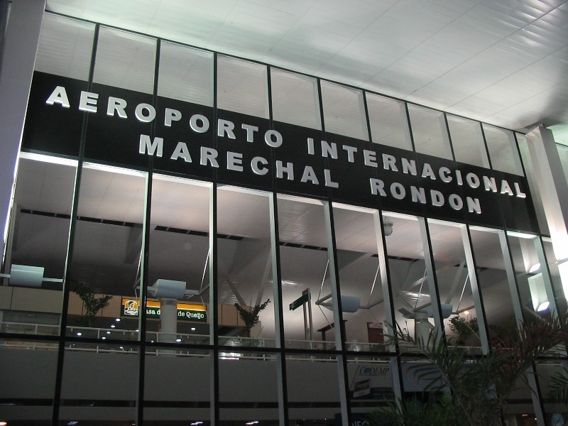 Aeroporto Marechal Rondon, em Vrzea Grande
