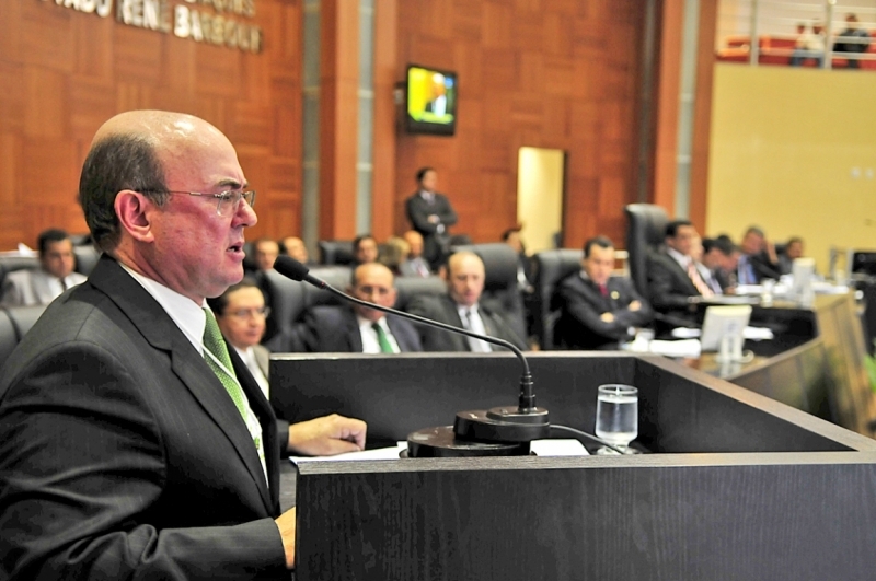 Presidente da Assembleia Legislativa de Mato Grosso, deputado Jos Riva (PP)