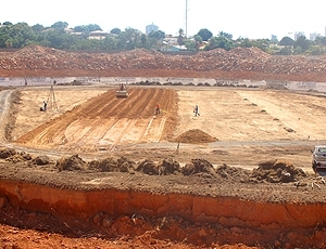 Construo do novo Estdio Arena Pantanal Cuiab (Verdo)