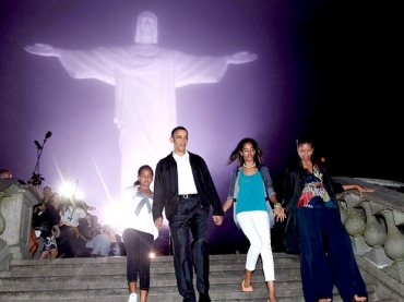 A visita ao Cristo Redentor encerra a srie de compromissos de Barack Obama no Brasi