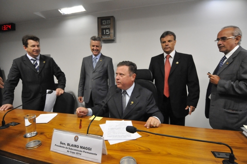 Alm de Maggi, ainda foi designado o senador Ccero Lucena (PSDB-PB) para o posto de vice-presidente.