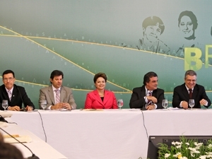 Presidente Dilma Rousseff durante abertura do seminrio de implantao dos Centros Regionais de Referncia em Crack