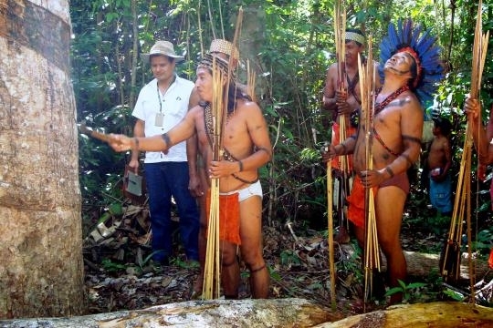 Empaer-MT presta assistncia tecnica a tribos indigenas Myky e Rikibatsa