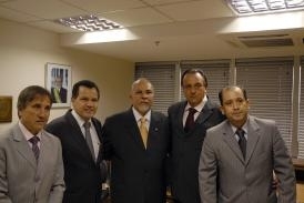 Governador Silval Barbosa participa da solenidade de transmisso de cargo do Ministrio das Cidades, Mrio Negromonte