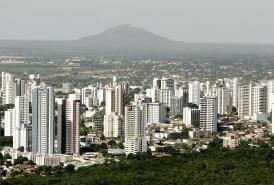 Vista area de Cuiab.