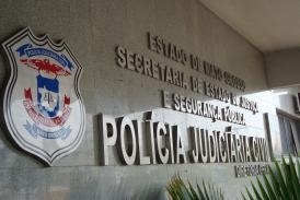  Sede da Polcia Judiciria Civil de Mato Grosso, em Cuiab.