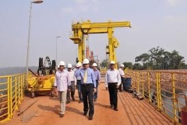 Secretrio da Casa Civil Eder Moraes, participa da entrega de obras de compensao da construo da Usina Hidroeltrica