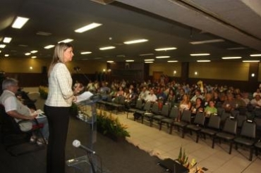Vanice Marques discursa na abertura oficial do Seminrio 