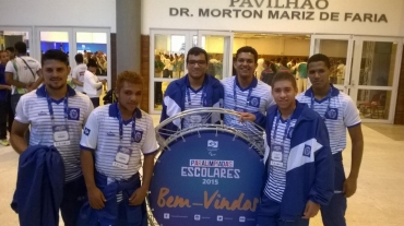 Atletas de Mato Grosso durante as Paralimpadas Escolares em Natal (RN), no ano passado