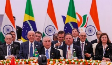 Presidente Michel Temer participa de Sesso Plenria da VIII Cpula do BRICS