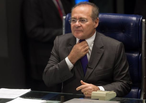 Renan Calheiros, no Senado