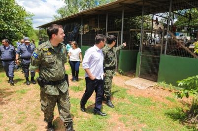 Deputado Botelho faz visita  Polcia Militar Ambiental