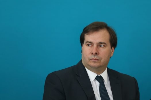 Presidente da Cmara, Rodrigo Maia.