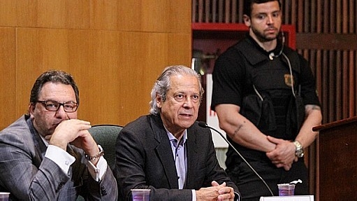 O ex- ministro Jos Dirceu est preso em Curitiba, sede da Lava Jato