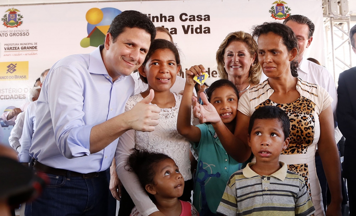 A entrega do residencial foi o maior evento da programao do aniversrio da cidade