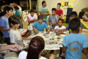 Abertura do projeto Educao Legislativa em Movimento no Distrito da Guia