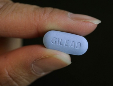Plula do medicamento Truvada, usado na profilaxia pr-exposio (PrEP) contra o HIV