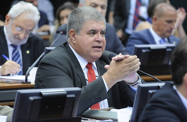 O deputado Carlos Marun (PMDB-MS), vice-lder da bancada do PMDB