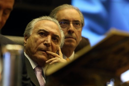 Michel Temer e Eduardo Cunha