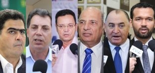 Emanuel Pinheiro, Ezequiel Fonseca, Eduardo Botelho, Zeca Viana, Nininho e Wancley