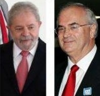 Lula e Roberto Teixeira.