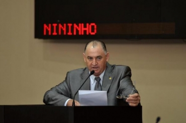 Deputado estadual Ondanir Bortolini Nininho