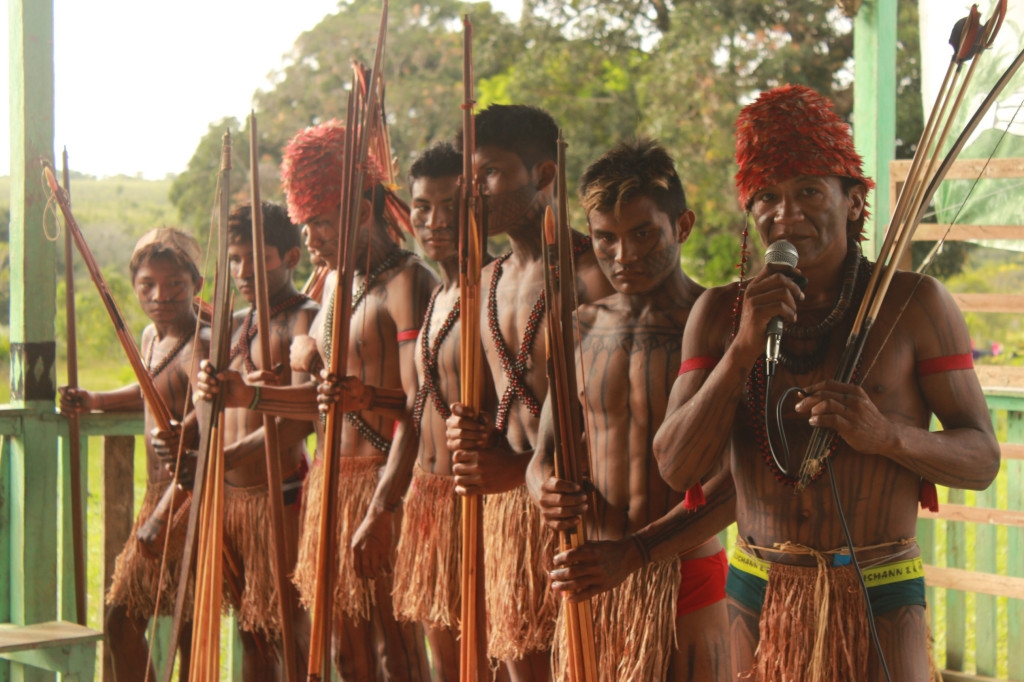 Indgenas da etnia Munduruku