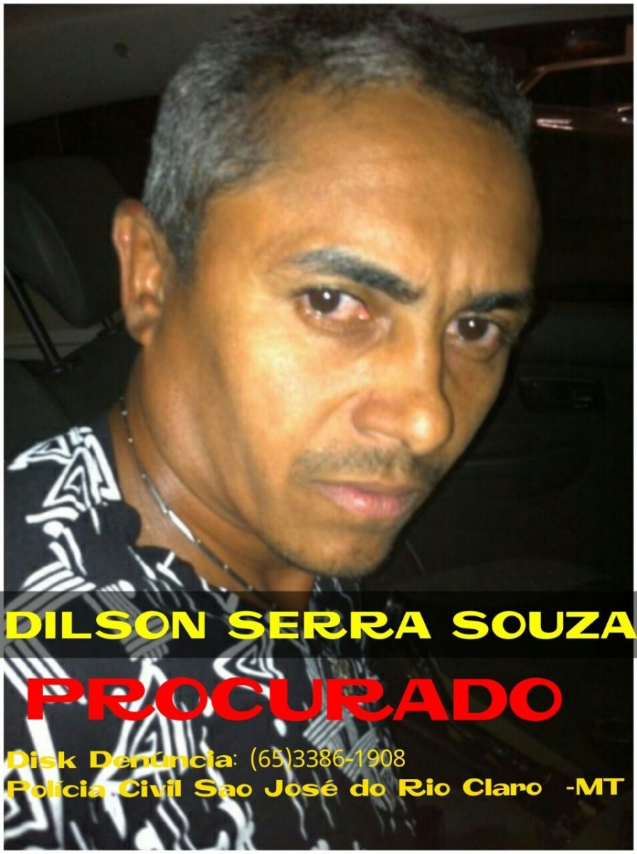 Dilson Serra Souza apontado como autor do homicdio da adolescente Vitria Gabriely Vidal Nascimento, de 14 anos