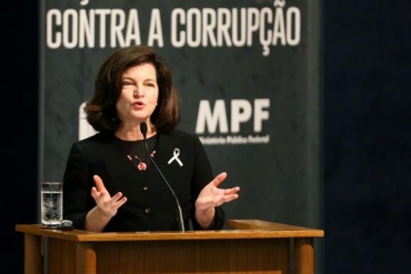 A procuradora-geral da Repblica, Raquel Dodge, participa de solenidade em comemorao ao Dia Internacional de Combate  Corrupo